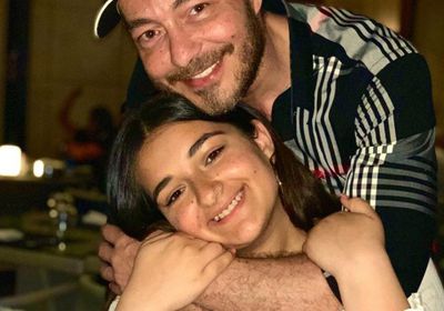 أحمد زاهر يحتفل بعيد ميلاد نجلته " ملك "