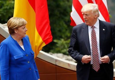 ميركل: التجارة وإيران في صدارة مباحثاتي في القمة مع ترامب