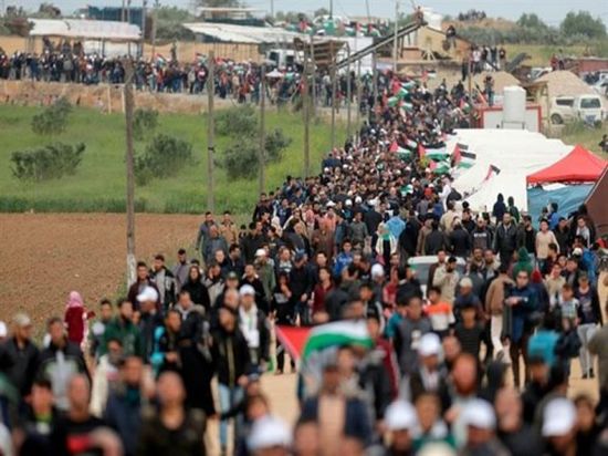 إصابة 50 فلسطينيًا برصاص الاحتلال خلال تظاهرات شرقي غزة