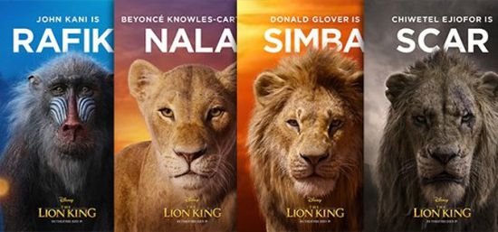 رائعة ديزني The lion king يجمع 150 مليون دولار قبل طرحه