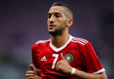 زياش قد يغيب عن مواجهة المغرب وجنوب إفريقيا