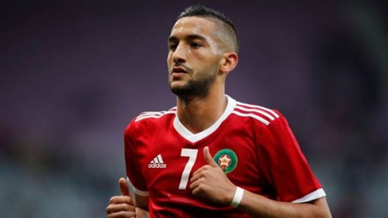 زياش قد يغيب عن مواجهة المغرب وجنوب إفريقيا