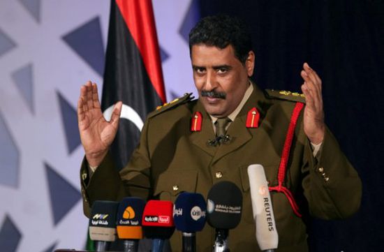الجيش الليبي يطالب دول الجوار والجامعة العربية باتخاذ موقف ضد تركيا