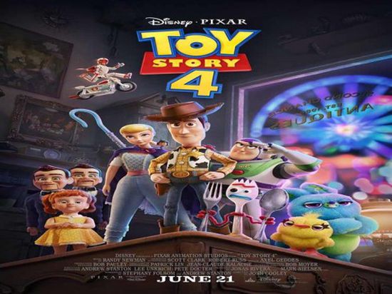 فيلم Toy Story 4 يتصدر إيرادات شباك تذاكر السينما الأمريكية