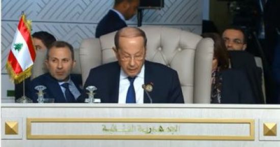 الرئيس اللبناني يناقش الأوضاع العامة مع رئيس الحكومة الإيطالية السابق