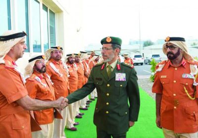 رئيس أركان الجيش الإماراتي يبحث مع نظيره المجري سبل التعاون العسكري