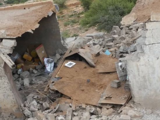 مليشيا الحوثي تقصف بعض قرى منطقة مريس شمال الضالع