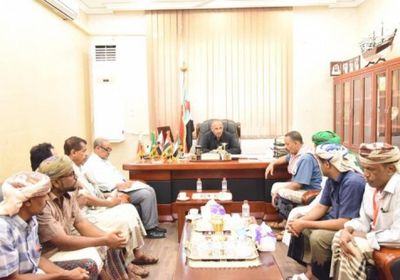 تفاصيل لقاء الزُبيدي بالشخصيات الاجتماعية في مديرية ساه