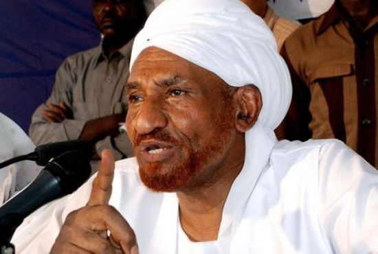 المهدي: سنقدم مقترحاً بأن يكون المرشح للمجلس السيادي السوداني غير حزبيًا