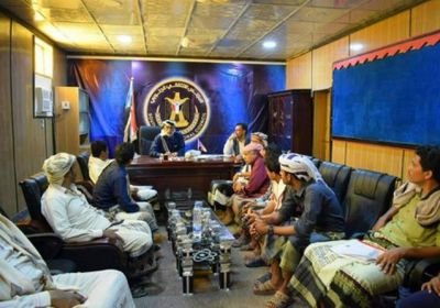 لقاء بعتق لمناقشة إجراءات انطلاق قافلة شبوة لدعم الجبهات