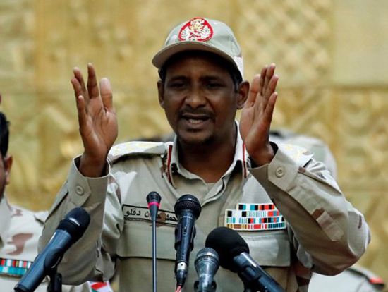 "حميدتي": يجب العمل لتحويل السودان إلى دولة قانون