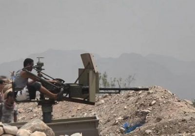 خسائر فادحة للمليشيات الحوثية في جبهة البرح غرب تعز