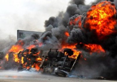 قتلى ومصابون في انفجار شاحنة نقل وقود بروسيا