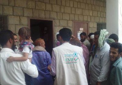 تدشين  نظام البصمة على المستفيدين من مشروع الأمن الغذائي بردفان