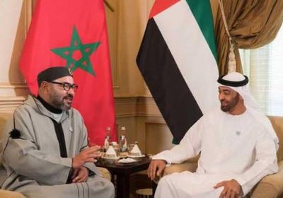 محمد بن زايد يتلقى اتصالا هاتفيا من ملك المغرب 