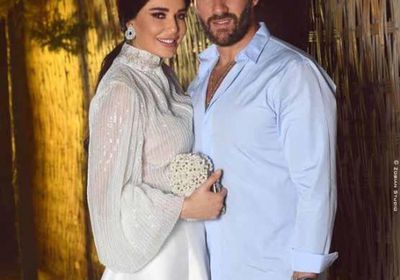 بالصور.. سيرين عبد النور تحتفل بالذكرى الـ 12 لزواجها