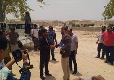 منظمات دولية تزور ساحل حضرموت لمناقشة احتياجات مديرية غيل باوزير الإنسانية  (صور)  