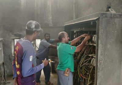 استجابة للمواطنين..كهرباء ساحل حضرموت تنفذ حملة تفتيش لضبط المخالفين (صور)