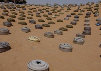 انتزاع 250 لغماً حوثياً بمديرية عبس.. تفاصيل