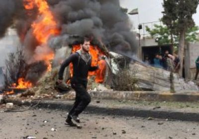 انفجار بمنطقة كنسية السيدة العذراء في سوريا وإصابة العشرات