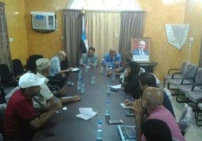 اجتماع هام لإدارة الشباب والرياضة بانتقالي العاصمة عدن