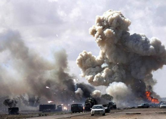 مقتل إرهابيين في غارة جوية للجيش الوطني الليبي بغريان