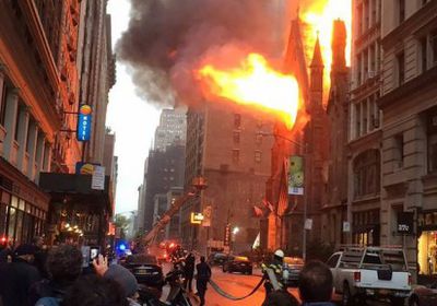 أمريكا: حريق وراء انقطاع الكهرباء عن سكان نيويورك