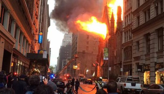 أمريكا: حريق وراء انقطاع الكهرباء عن سكان نيويورك