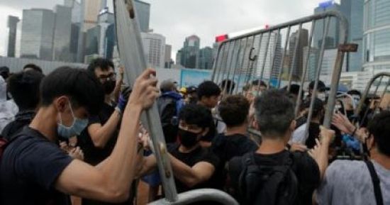 مظاهرات بهونج كونج احتجاجا على ملف تسليم المشتبه بهم لبكين