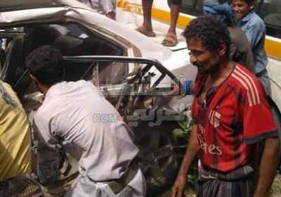 وفاة وإصابة 11 شخصاً بينهم قيادي حوثي بحادث مروري مروع بالمحويت 