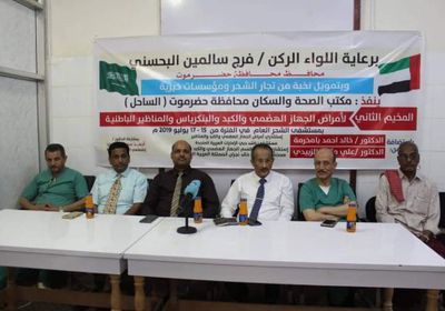 تدشين فعاليات المخيم الثاني لأمراض الجهاز الهضمي بمستشفى الشحر العام (صور)