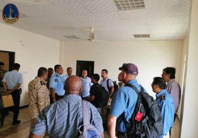 بالتفاصيل.فريق أممي يزور مصلحة خفر السواحل في عدن