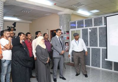 أمين عام الانتقالي يفتتح معرضا لتوثيق انتهاكات مليشيات الحوثي بالضالع (صور)