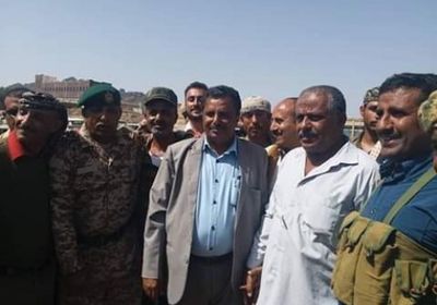 بمشاركة قيادات انتقالي الشعيب.. قافلة لدعم أبطال جبهة مريس