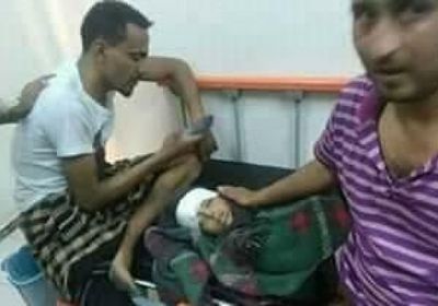 مشاهد مؤلمة لقصف الحوثيين منزل أحد المواطنين في تعز (صور)