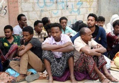 الحزام الأمني بعدن يضبط مهاجرين غير شرعيين من أفريقيا