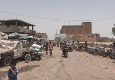 &nbsp;المليشيات الحوثية تحشد عناصرها نحو حيس بالحديدة