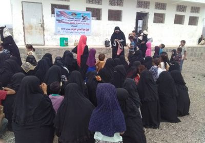 برعاية المجلس الانتقالي..افتتاح 3 صفوف لمحو الأمية بالملاح(صورة)