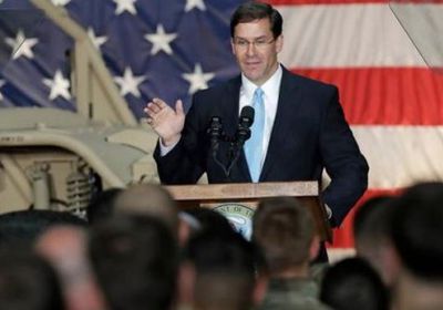 مجلس الشيوخ الأمريكي يعلن تعيين "إسبر" وزيرًا للدفاع 