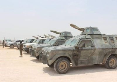 التحالف العربي يزود القوات الخاصة في المهرة بأطقم قتالية وعربات مسلحة (صور)