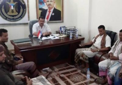 الشعيبي يلتقي رؤساء القيادات المحلية بالحوطة والمسيمير والمضاربة في لحج