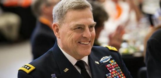 تعيين الجنرال مارك ميلي رئيسًا لهيئة الأركان المشتركة