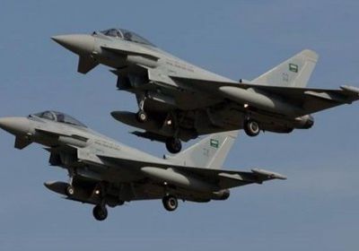 غارات من التحالف على تجمعات حوثية بحجة