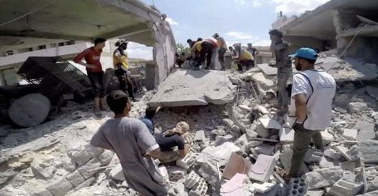 مقتل ما لا يقل عن 103 مدنيين نتيجة ضربات جوية للحكومة السورية