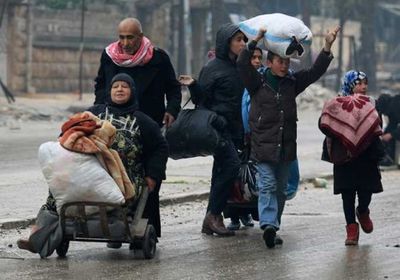 حملة نزوح 400 ألف سوري نتيجة للانتهاكات المستمرة في مناطق خفض التصعيد