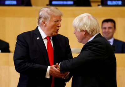 ترامب يبدي رغبته في مساعدة "جونسون" بحل أزمة السفينة البريطانية المحتجزة