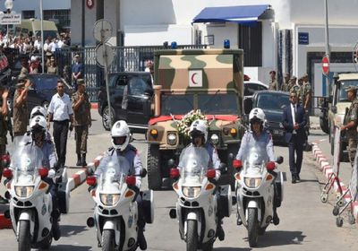 انطلاق مراسم الجنازة الرسمية للرئيس التونسي الراحل (بث مباشر)
