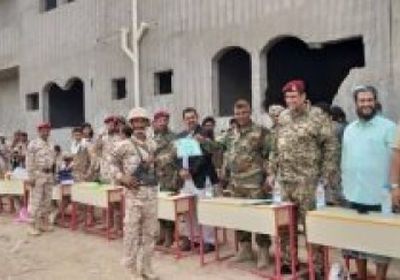 تخرج دفعة جديدة من منتسبي كتيبة حزم5 بلحج (صور)