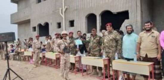 تخرج دفعة جديدة من منتسبي كتيبة حزم5 بلحج (صور)