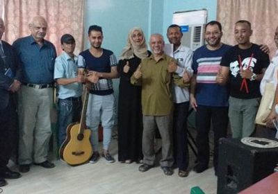 بحضور الوالي والكاف..تدشين عمل الفرقة الموسيقية التابعة لانتقالي العاصمة عدن